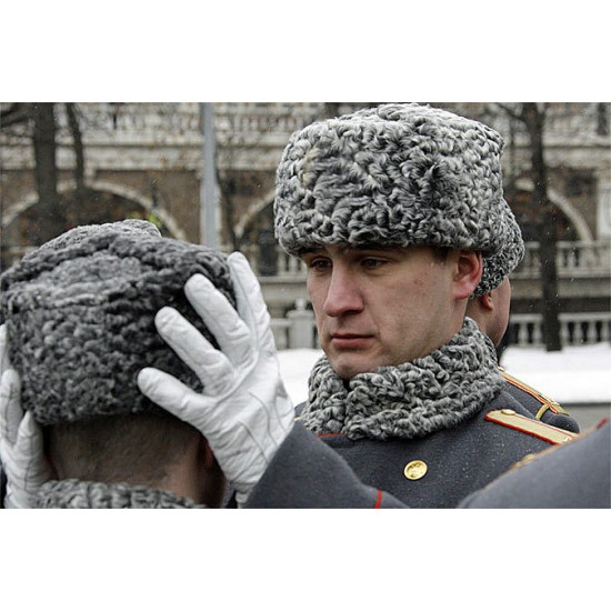 ソ連軍 ロシア軍ウシャンカ 防寒帽 ロシア軍毛皮帽 ロシアン帽 大変暖かい